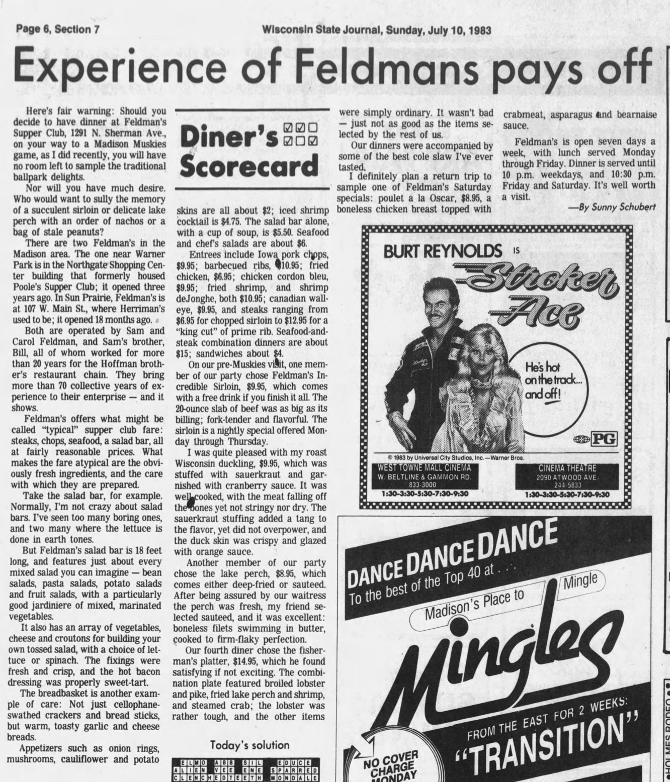 Feldman's Supper Club